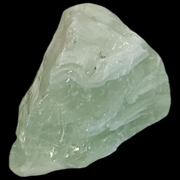 Clear Opalescent Milk Glass Art Glass Cullet Glowing Manganese Slag #4GX269 - Picture 3 of 7